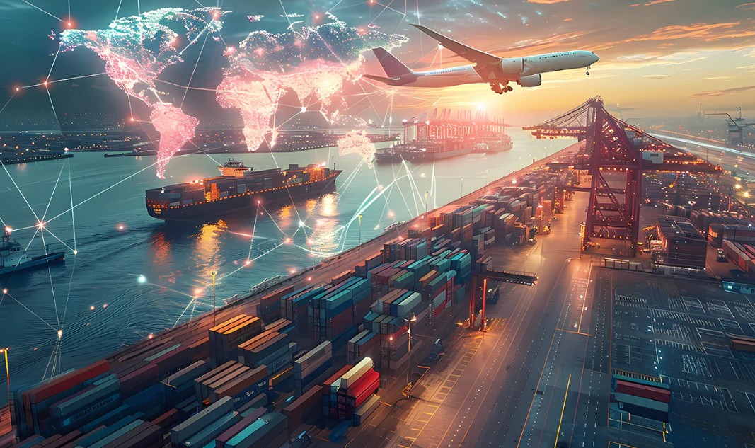 réseau logistique global